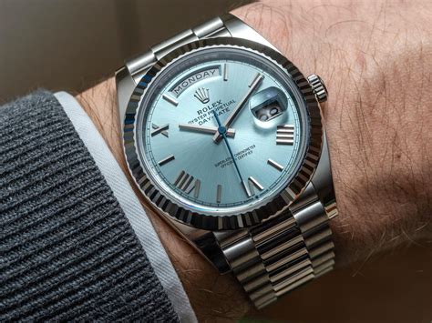 rolex day date president platinum|Rolex Day-Date platinum 40mm.